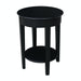 John Thomas Destinations Phillips Table in Solid Black - Holmwood's Furniture & Design Center (Somersworth, NH)