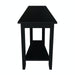 John Thomas Destinations Keystone Accent Table in Solid Black - Holmwood's Furniture & Design Center (Somersworth, NH)