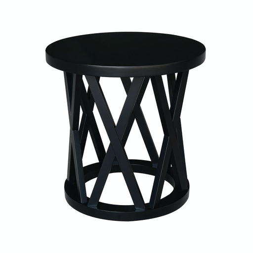 John Thomas Destinations Ceylon Round End Table - Holmwood's Furniture & Design Center (Somersworth, NH)