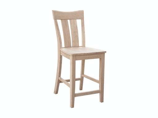 John Thomas Unfinished 24'' Ava Stool image