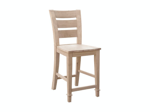 John Thomas Unfinished 24'' Tuscany Stool image