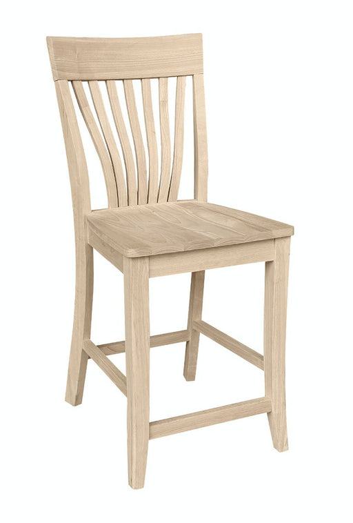 John Thomas Unfinished 24" Amanda Stool image