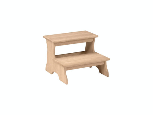 John Thomas Unfinished Two-Step Stool image