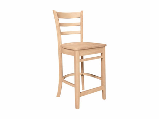John Thomas Unfinished 24'' Emily Stool image