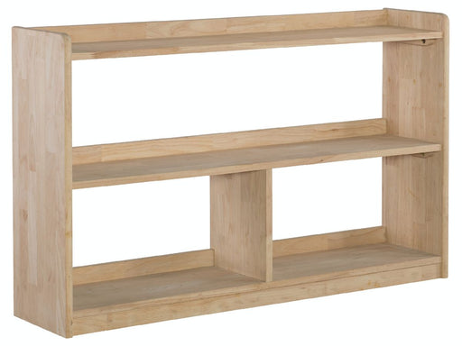 John Thomas Unfinished Abby 48''W Divided Bookcase image