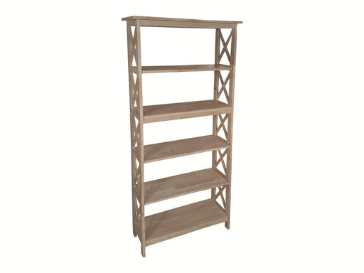 John Thomas Unfinished 72''H X -Sided Bookcase image