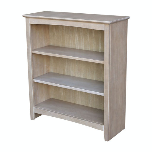 John Thomas Home Accents 32'' Shaker Bookcase Taupe Gray image