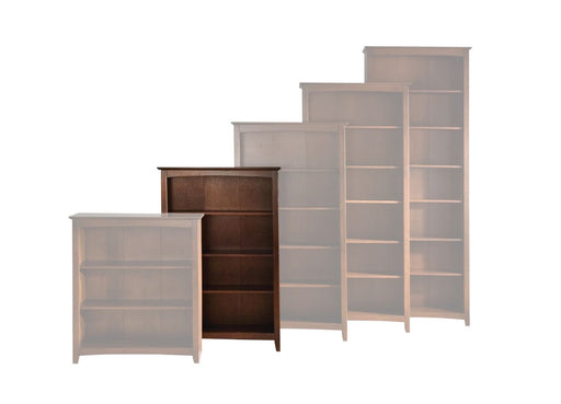 John Thomas Furniture Home Accents Shaker Bookcase in Espresso - Holmwood's Furniture & Design Center (Somersworth, NH)
