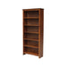 John Thomas Furniture Home Accents 72" Shaker Bookcase w/ a Pair of Bookcase Doors in Espresso/322D - Holmwood's Furniture & Design Center (Somersworth, NH)