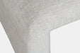 Jofran Sophia Modern Luxury Curved Upholstered Jacquard Petite Ottoman Bench (Set of 2) in Natural - Holmwood's Furniture & Design Center (Somersworth, NH)