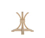 John Thomas Unfinished Flair Pedestal Base for Glass Top. Glass sold separately (48''Diameter = Glass-48B). image