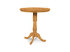 John Thomas Unfinished Round Table (top only) / Traditional Pedestal / Extension Piece (x2) image