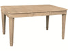 John Thomas Unfinished Tuscany Table (top only) / Tuscany Legs - Holmwood's Furniture & Design Center (Somersworth, NH)