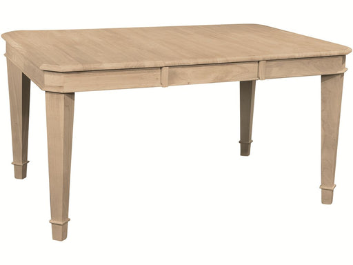 John Thomas Unfinished Tuscany Table (top only) / Tuscany Legs - Holmwood's Furniture & Design Center (Somersworth, NH)