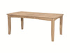 John Thomas Unfinished Bow End Table - Holmwood's Furniture & Design Center (Somersworth, NH)