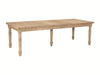 John Thomas Unfinished Farmhouse Table (Top only) / Turned Legs (Set of 5) - Holmwood's Furniture & Design Center (Somersworth, NH)