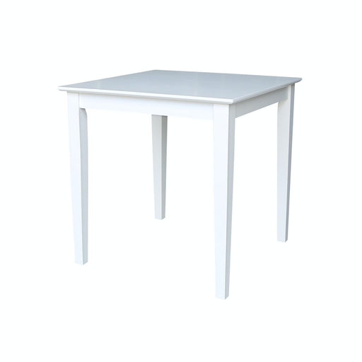 John Thomas Dining Essentials 30'' Square Table / 30'' Shaker Legs image
