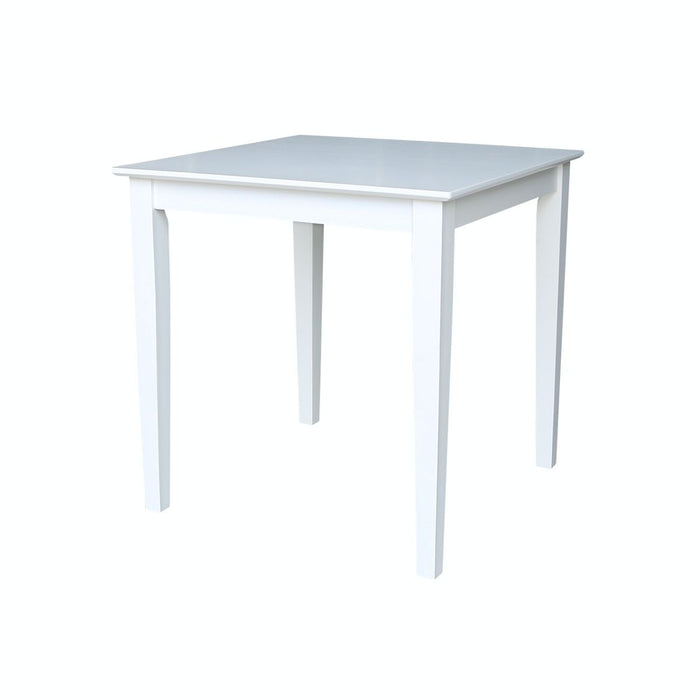 John Thomas Dining Essentials 30'' Square Table / 30'' Shaker Legs image