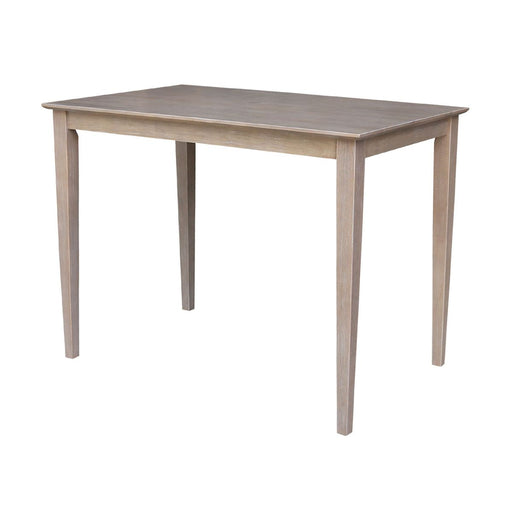 John Thomas Dining Essentials 30x48'' Square Table / 36'' Shaker Legs image