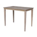 John Thomas Dining Essentials 30x48'' Square Table / 36'' Shaker Legs image