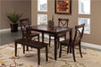 John Thomas Furniture Dining Essentials Bench in Black image