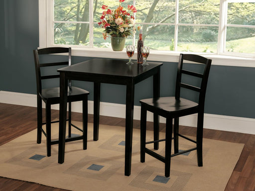 John Thomas Dining Essentials 30'' Square Table / 30'' Shaker Legs - Holmwood's Furniture & Design Center (Somersworth, NH)