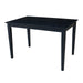 John Thomas Dining Essentials 30x48'' Square Table / 30'' Shaker Legs image