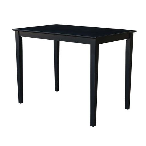 John Thomas Dining Essentials 30x48'' Square Table / 36'' Shaker Legs image