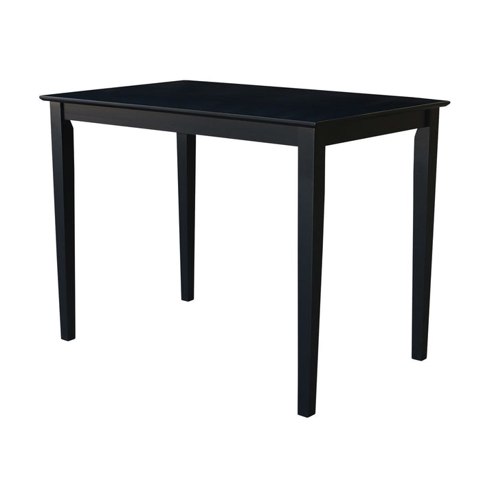 John Thomas Dining Essentials 30x48'' Square Table / 36'' Shaker Legs image