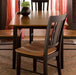 John Thomas Furniture Dining Essentials 60" Rectangular Dining Table in Black/Cherry-30S - Holmwood's Furniture & Design Center (Somersworth, NH)