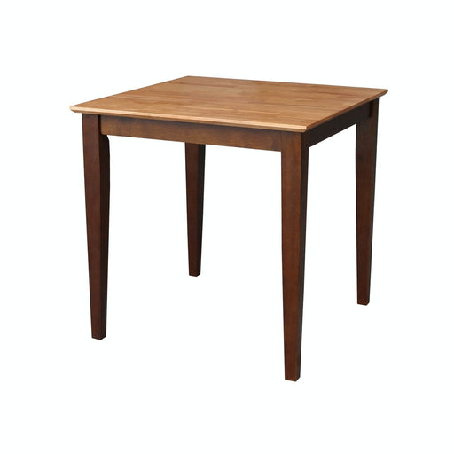John Thomas Dining Essentials 30'' Square Table / 30'' Shaker Legs image