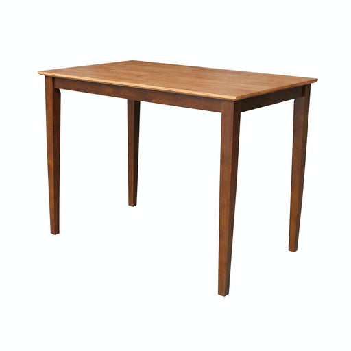 John Thomas Dining Essentials 30x48'' Square Table / 36'' Shaker Legs image