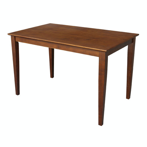 John Thomas Dining Essentials 30x48'' Square Table / 30'' Shaker Legs image