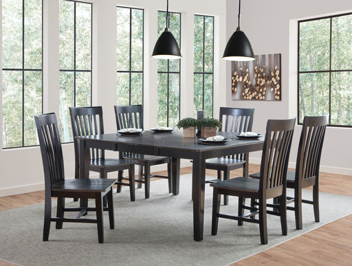 John Thomas Cosmopolitan 54x36'' Extension Table Top and Shaker Legs image