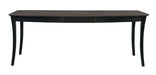 John Thomas Cosmopolitan Salerno Butterfly Extension Table in Coal & Black image