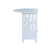 John Thomas Destinations Mission Corner TV Stand Pure White - Holmwood's Furniture & Design Center (Somersworth, NH)