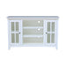 John Thomas Destinations 48'' TV Stand Pure White - Holmwood's Furniture & Design Center (Somersworth, NH)