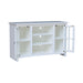 John Thomas Destinations 48'' TV Stand Pure White - Holmwood's Furniture & Design Center (Somersworth, NH)