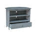 John Thomas Destinations Mission Corner TV Stand Heather Gray - Holmwood's Furniture & Design Center (Somersworth, NH)