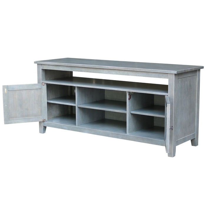 John Thomas Destinations Sturbridge TV Center Heather Gray - Holmwood's Furniture & Design Center (Somersworth, NH)
