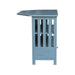 John Thomas Destinations Mission Corner TV Stand Ocean Blue - Holmwood's Furniture & Design Center (Somersworth, NH)