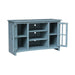 John Thomas Destinations 48'' TV Stand Ocean Blue - Holmwood's Furniture & Design Center (Somersworth, NH)