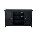 John Thomas Destinations 48'' TV Stand Solid Black - Holmwood's Furniture & Design Center (Somersworth, NH)