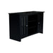 John Thomas Destinations 48'' TV Stand Solid Black - Holmwood's Furniture & Design Center (Somersworth, NH)