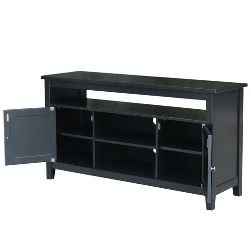 John Thomas Destinations Sturbridge TV Center Solid Black - Holmwood's Furniture & Design Center (Somersworth, NH)
