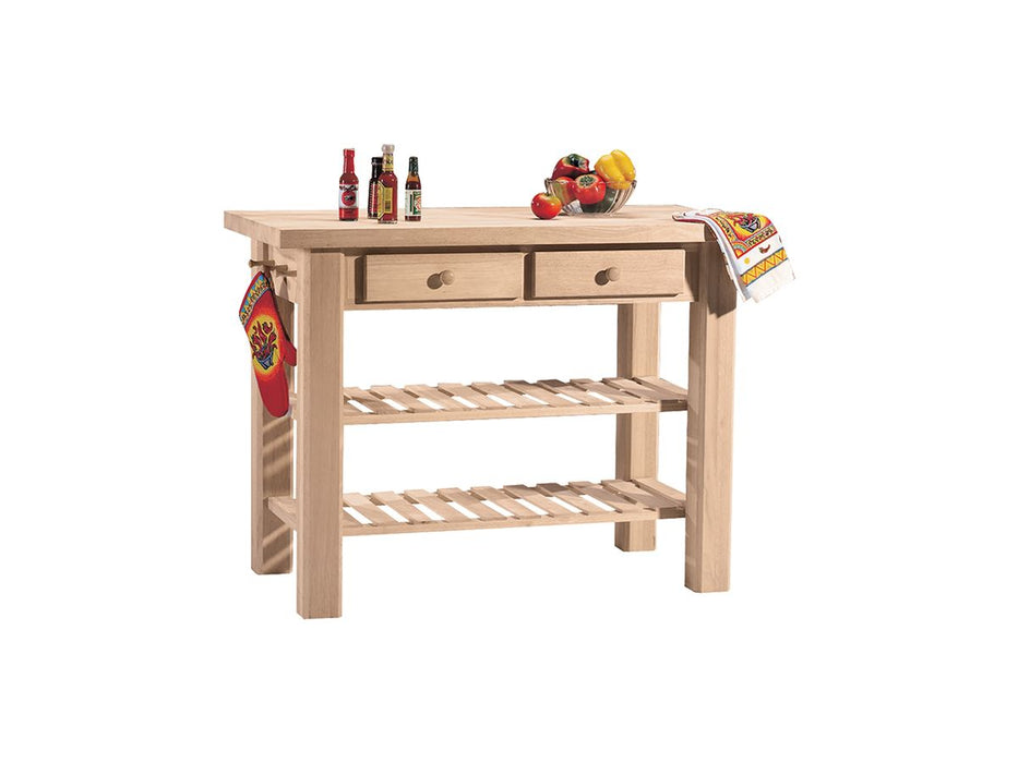 John Thomas Unfinished Super Kitchen Island image